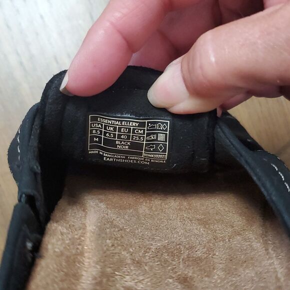 Earth Origins Ellery Slip-On Black slip on mules size 8.5, Nwot - Picture 7 of 8
